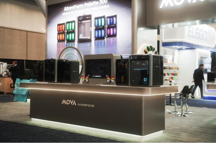 MOVA AtomForm Debuts Palette 300 on Rapid + TCT Boston 2026, Featuring 12-Nozzle Automatic Swapping Technology