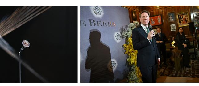 Together with Poppy Delevingne, Nathalie Emmanuel, and Archie Madekwe De Beers celebrates Diamonds, Art, and Love at Maison Assouline