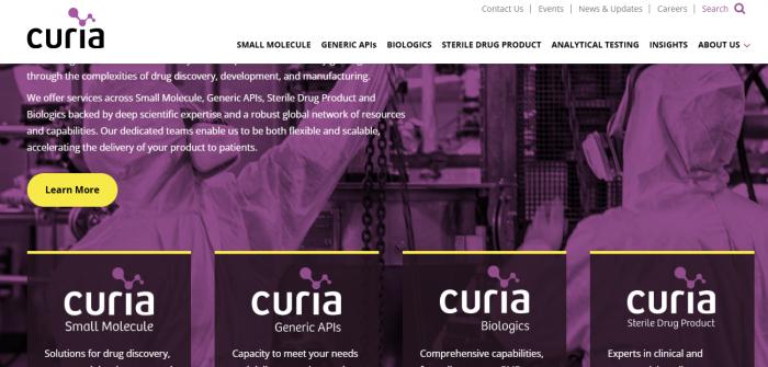 Curia Completes Upgrade of API Aseptic Suites in Valladolid, Spain