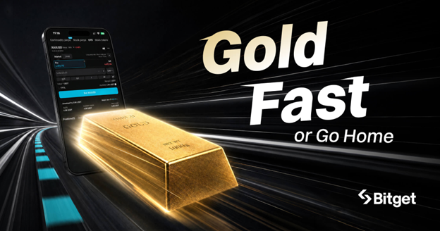 Bitget Launches "Gold Fast or Go Home Challenge" for Gold CFD Trading