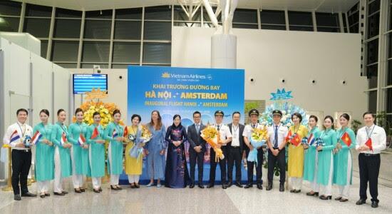 Vietnam Airlines Launches Nonstop Hanoi-Amsterdam Service