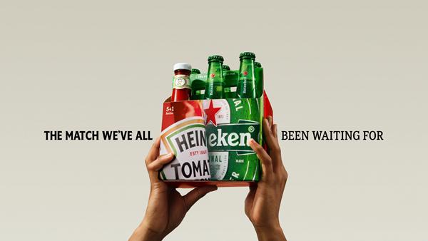 THE MATCH WE'VE ALL BEEN WAITING FOR: Heinz and Heineken finally make it official