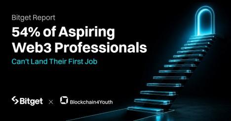 54% of Aspiring Web3 Professionals Can't Land Their First Job: Bitget Report