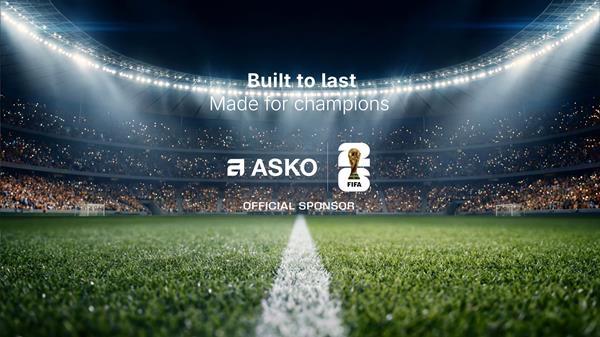 ASKO partners with the FIFA World Cup 2026, honouring the dedication, time and dreams that define world-class performance