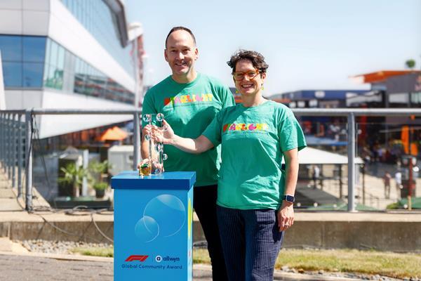 Starlight Children's Foundation wins British F1 Allwyn Global Community Award to make hospital stays kinder for children