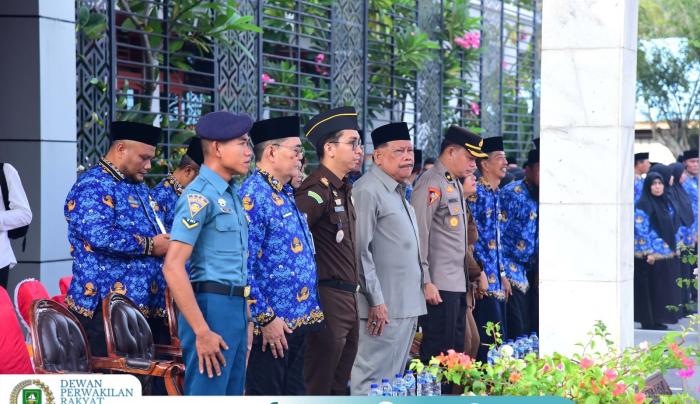 Mewakili Ketua DPRD, H. Zamzami Ikuti Upacara Hari Kebangkitan Nasional ke-118