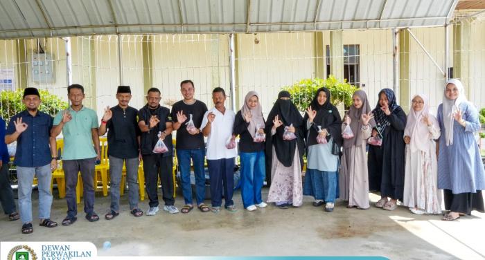 Sekretariat DPRD Bengkalis Gelar Penyembelihan Hewan Qurban pada Momen Idul Adha 1447 H