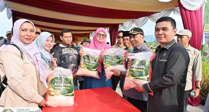 DPRD, Pemkab dan TNI Perkuat Sinergi Wujudkan Ketahanan Pangan Melalui Panen Raya