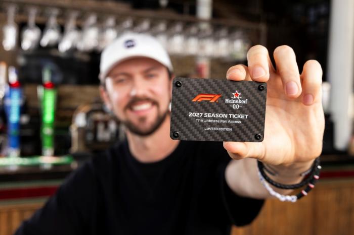 Heineken Calls on Brandon Burgess, Max Verstappen and Other Famous F1 Faces to Launch Search for the 2027 Heineken x F1 Season Ticket Holder