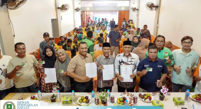 Sosialisasi Ranperda, Waka III H. Misno Dorong Pentingnya BPJS Ketenagakerjaan bagi Pekerja